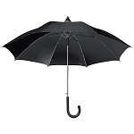 Automatic umbrella with telescopic plastic drip-catcher system 1