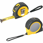 Abs 5-metre quick-release tape measure with lock button, rubber grip and belt clip 4