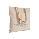 135 g/m2 cotton shopping bag, long handles 4