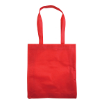 Stitched 80 g/m2 non-woven fabric shopping bag, long handles 2
