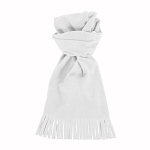 Fleece scarf with tassels 1