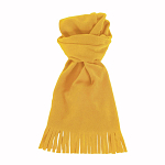 Fleece scarf with tassels 1