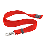 Lanyard with snap hook and safety release clasp 1