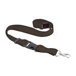 Lanyard with snap hook, safety release and key release clasps 1