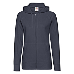 Hanorac Lady Fit Lightweight Hooded Sweat Jacket  2