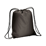 210t polyester backpack with drawstring closure and reinforced corners 1