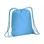 210t polyester backpack with drawstring closure and reinforced corners 1