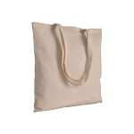 280 g/m2 canvas shopping bag, long handles, natural color 1