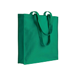 280 g/m2 canvas shopping bag, long handles and gusset 1