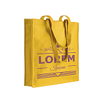 280 g/m2 canvas shopping bag, long handles and gusset 4