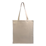 280 g/m2 canvas shopping bag, long handles and gusset 3