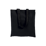 220 g/m2 cotton shopping bag, long handles and gusset 2