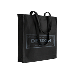 220 g/m2 cotton shopping bag, long handles and gusset 4