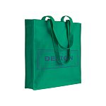 220 g/m2 cotton shopping bag, long handles and gusset 4