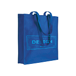 220 g/m2 cotton shopping bag, long handles and gusset 4