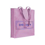 220 g/m2 cotton shopping bag, long handles and gusset 4