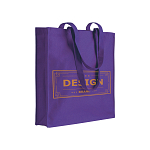 220 g/m2 cotton shopping bag, long handles and gusset 4