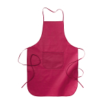 Non-woven fabric (80 g/m2) long cooking apron with front pocket, 60 x 90 cm 1