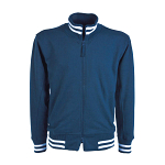 Men s sweatshirt with full zipper, 60% cotton/40% polyester (280 g/m2) 1