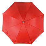 Solid-colour automatic umbrella with aluminium shaft, ferrule and curved handle 2