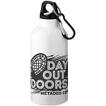 Oregon 400 ml aluminium water bottle with carabiner 3