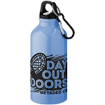 Oregon 400 ml aluminium water bottle with carabiner 3