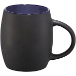 Hearth 400 ml ceramic mug with wooden coaster 3