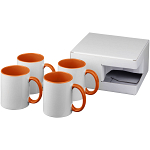 Ceramic sublimation mug 4-pieces gift set 1