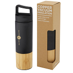 Torne 540 ml copper vacuum insulated stainless steel bottle with bamboo outer wall 3