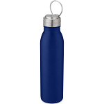 Harper 700 ml stainless steel water bottle with metal loop 1