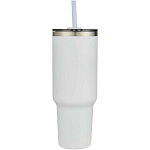 Sydney 1200 ml double wall RCS certified copper vacuum insulated tumbler with straw 3