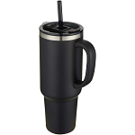 Sydney 1200 ml double wall RCS certified copper vacuum insulated tumbler with straw 1
