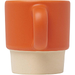 Olympia 130 ml stackable expresso cup with clay bottom 4