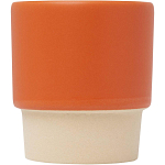 Olympia 130 ml stackable expresso cup with clay bottom 3