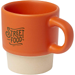 Olympia 130 ml stackable expresso cup with clay bottom 2