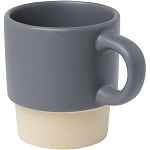 Olympia 130 ml stackable expresso cup with clay bottom 1