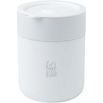 Java 330 ml ceramic tumbler with silicone wrap and plastic lid 2