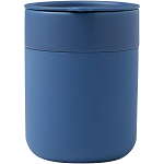 Java 330 ml ceramic tumbler with silicone wrap and plastic lid 3