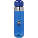 Dylan 650 ml Tritan water bottle with flip spout lid 2