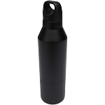 Odessy 600 ml RCS certified recycled stainless steel insulated bottle with 300 ml cup 1