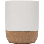 Billie 300 ml ceramic mug with cork details and matt finish 3