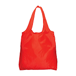 190t polyester foldable shopping bag with gusset and long handles 2