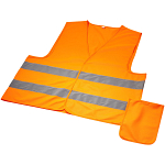 Watch-out XL safety vest in pouch for professional use 1