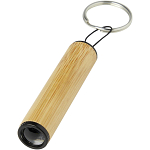 Cane bamboo key ring with light 1