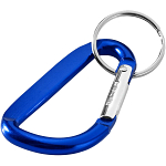 Timor recycled aluminium carabiner keychain 1