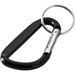 Timor recycled aluminium carabiner keychain 1