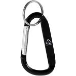 Timor RCS recycled aluminium carabiner keychain 4