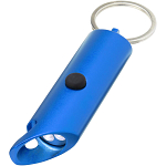 Flare RCS recycled aluminium IPX LED light and bottle opener with keychain 1