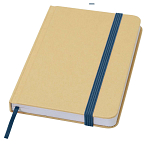 Reed A6 recycled hard cover notebook with plain pages 1