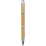 Wicker bamboo ballpoint pen (black ink) 1